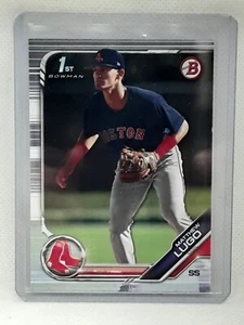 Matthew Lugo 2019 Bowman Draft Baseball - #BD-139 - Boston Red Sox - Picture 1 of 2