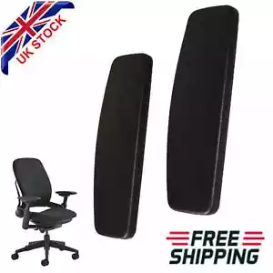 Steelcase Leap V2 Ersatz Armpolster Armpolster Kappe Armlehne Bürostuhl schwarz - Bild 1 von 4