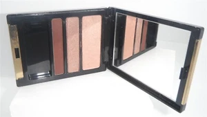 Lancome La Palette Les Metalliques Bronze Mauve Dk Brown Eyeshadow & Liner - Picture 1 of 3