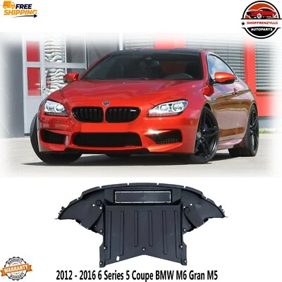 New Engine Splash Shields Front For 2012 - 2016 6 Series 5 Coupe BMW M6 Gran M5 Foto 1 de 4