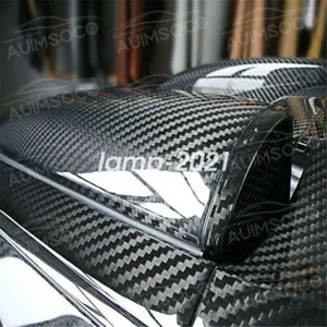 7D Carbon Fiber Vinyl Wrap Stickers Outdoor Rated for Automotive Use Accessories - Picture 1 of 12