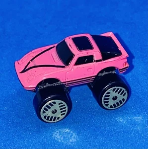 Vintage Micro Machines '80's Mazda RX-7 Turbo Wheels 1989 Galoob Pink - Picture 1 of 5