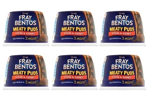 Fray Bentos Steak & Kidney Pudding 400g PACK OF 6 - Picture 1 of 2