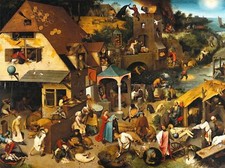 Hieronymus Bosch Pieter Bruegel Elder Paintings 1559 Canvas Art Print