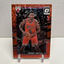2017-18 Donruss Optic Bobby Portis #23 Red Fastbreak Prizm Disco Refractor /85
