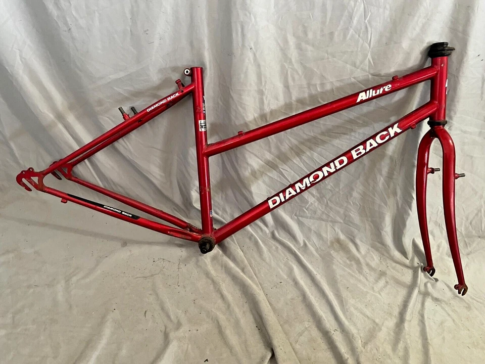 1990 Diamondback Alure MTB Bike Frame Set 17" Medium Chromoly Steel XX - Image 1 of 4