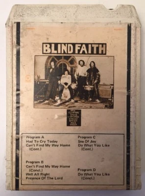 Blind Faith, 8 Track Tape, Vintage Rock. Foto 1 de 4
