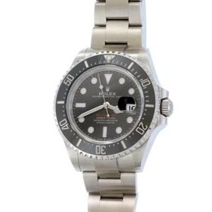 Rolex Sea-Dweller Deepsea SSteel Date 45mm Men's Watch #126600 Box, Papers - Picture 1 of 8