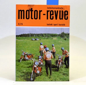 Motor-Revue 5 1975 Skoda Jawa-Treffen Riga Prag Tatra 613 Eisspeedway-WM TRA F - Bild 1 von 1