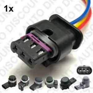 Connecteur fiche radar de recul POUR VW AUDI SEAT SKODA BMW FORD, 1-1718644-1 - Imagen 1 de 7