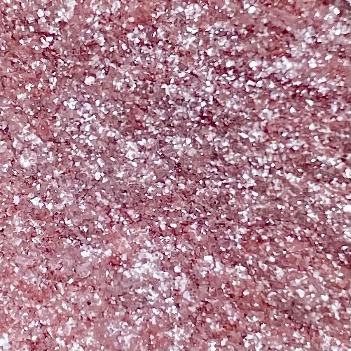 EDIBLE GLITTER in SOFT ROSE GOLD , Cake Decoration, High Shine Dust for Drinks, - Image 1 of 1