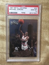 1997 Metal Universe Championship Michael Jordan PSA 10 Gem Mint  *** READ DESC**