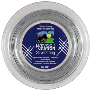 Weiss Cannon SILVERSTRING 17 1.25mm (silver) 660ft 200m Tennis String Reel - Picture 1 of 1