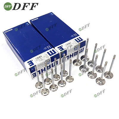 16x Engine Intake Exhaust Valves For VW GTI GLI AUDI A3 A4 Q5 Seat 1.8 2.0 TFSI - Image 1 of 4