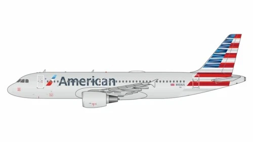 GEMINI JETS 1/400 AMERICAN AIRLINES A320 N103US GJAAL2085 - Image 1 of 1