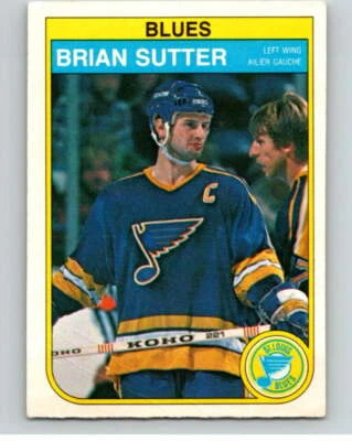 1982-83 O-Pee-Chee #311 Brian Sutter  St. Louis Blues V59273 - Image 1 of 2