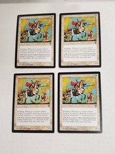 MTG Playset 4x Knight of Valor (Visions/White/C) - BGM