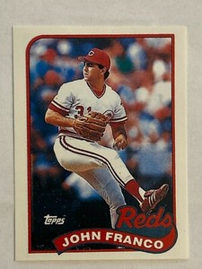 1989 Topps Double-Header All Stars John Franco Cincinnati Reds