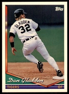 1994 Topps Dan Gladden Baseball Card #342 - Image 1 of 2
