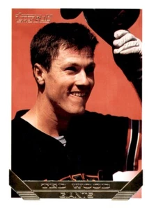 1993 Topps Gold Ted Wood Foil MLB Insert PWE Giants #698 - Picture 1 of 2