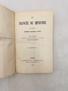 La fiancée du ministre par Mistress Harriet BEECHER STOWE - 1864 (EO) - Imagen 1 de 6