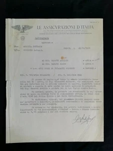 Carta Intestata Padova Assicurazioni d'Italia 1961 QX1798 - Picture 1 of 1