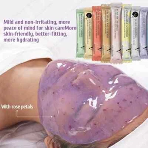 Moisturizing Salon SPA Soft Hydro Jelly Mask Powder Face Skin Care Rose Collagen - Picture 1 of 27