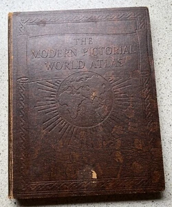 THE MODERN PICTORIAL WORLD ATLAS- THE SUN NEWS-PICTORIAL. MELBOURNE - Picture 1 of 12