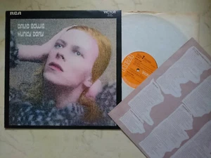 David Bowie Hunky Dory 1971 UK Rca 1st Press SF8244 + Insert Bobil Raspoutine - Picture 1 of 6