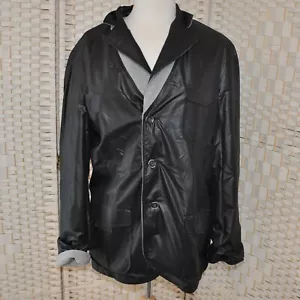 Robert Graham Blazer Hombre Reversible Gris Negro LG Bolsillos 42 Abrigo Unisex Italia - Imagen 1 de 10