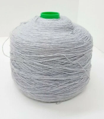 Natur-Wolle Garn Stricken & häkeln  | Kone 100% viscose grau  700gr Nm 7/1|vi05 - Bild 1 von 3