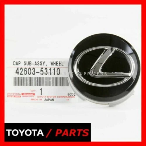 FACTORY LEXUS IS250 ES350 LS460 RC300 RC BLACK WHEEL CENTER CAP 4260353110 OEM - Image 1 of 1