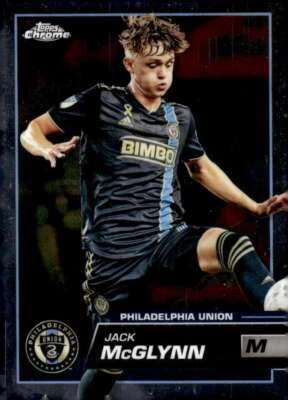 Jack McGlynn 2023 Topps Chrome Major League Soccer Base #1 MLS ID:90605 - Image 1 of 2