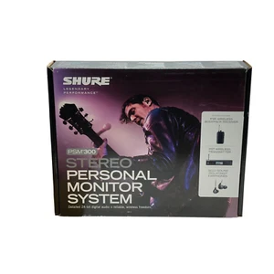 Shure PSM300 P3TR112GR Wireless In-Ear Personal Monitoring System SE112 G20 Band - Picture 1 of 8