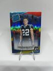 2017 Donruss Optic - Rated Rookie Red and Yellow Prizm #168 Christian McCaffrey 