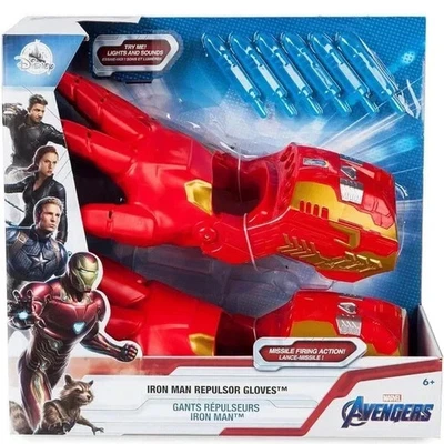 Guantes Repulsores Iron Man EXCLUSIVOS EXCLUSIVOS DE LOS PARQUES DE DISNEY DE COLECCIÓN Luces Sonidos Movimiento Foto 1 de 4