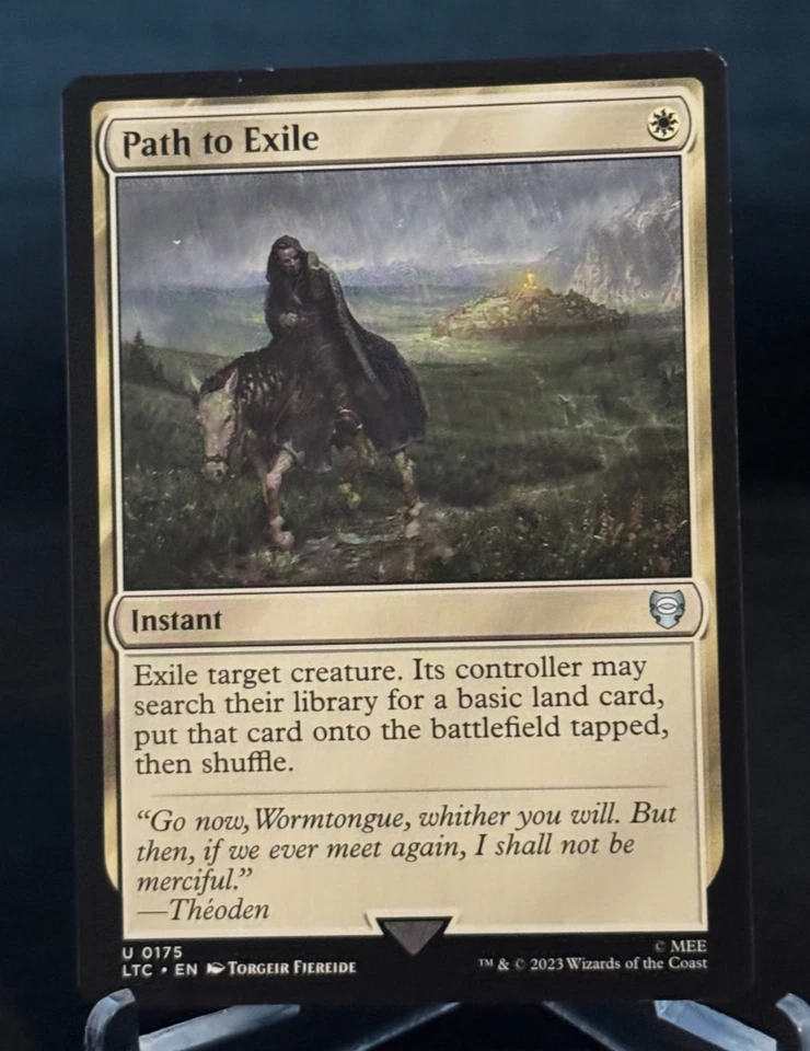 MTG Magic LTC Commander: Tales of Middle-Earth Path to Exile - Uncommon - Image 1 of 1