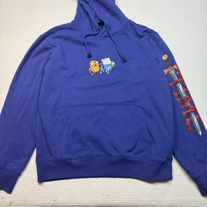 Sold Out! H&M x Adventure Time Double Sided Unisex Fleece Hoodie Size: Small - Picture 1 of 8