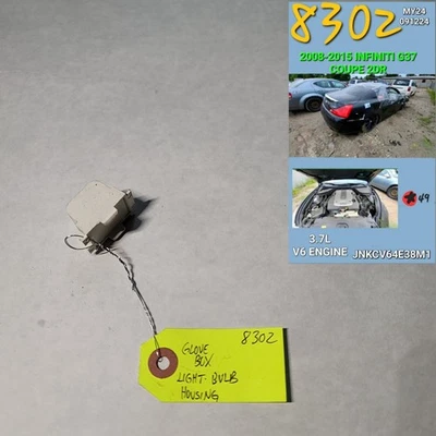 ⭐⭐OEM 2008-2015 INFINITI G37 GUANTERA BOMBILLA CARCASA⭐⭐ Foto 1 de 3
