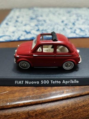 Modellino Scala 1:43 Fiat nuova 500 Cabrio anno 1957 - Immagine 1 di 4