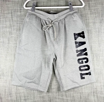 Talla L - Sudadera Kangol Estampado en Relieve Logo Cordón 2 Bolsillos Gris Nueva con Etiquetas Foto 1 de 4