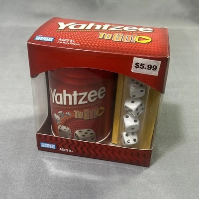 NIP Sealed: YAHTZEE TO GO!  CLASSIC GAME TO GO!  PARKER BROTHERS - Image 1 of 3