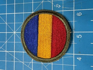 WW2 US Army Replacement & School Command Cut Edge SSI Patch - Picture 1 of 3