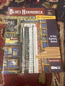 Blues Harmonica for Beginners Book by Rob Fletcher - Picture 1 of 2