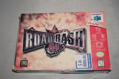 Road Rash (Nintendo 64 N64) Complete in Box CIB - Image 1 of 4