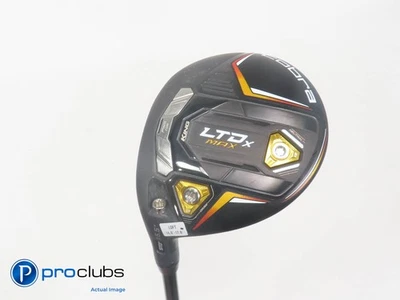 Left Handed Cobra LTDx MAX 15.5* 3 WOOD Blk/Gld HZRDUS RDX 80g Stiff Flex 393639 - Image 1 of 4