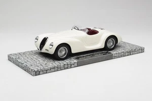 107120232 Alfa Romeo 6C 2500 SS Corsa Spider White Minichamps 1/18 - Foto 1 di 6