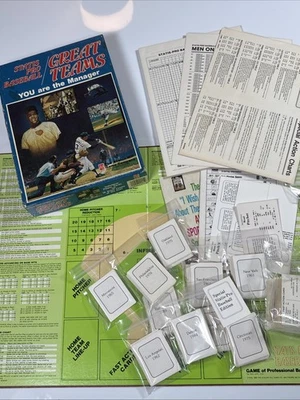 Vintage Statis Pro Baseball Great Teams by Avalon Hill 1989 - Image 1 of 4