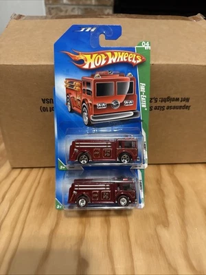 2009 Hot Wheels Treasure Hunt & Super Treasure Hunt Fire Eater Trucks - Image 1 of 3