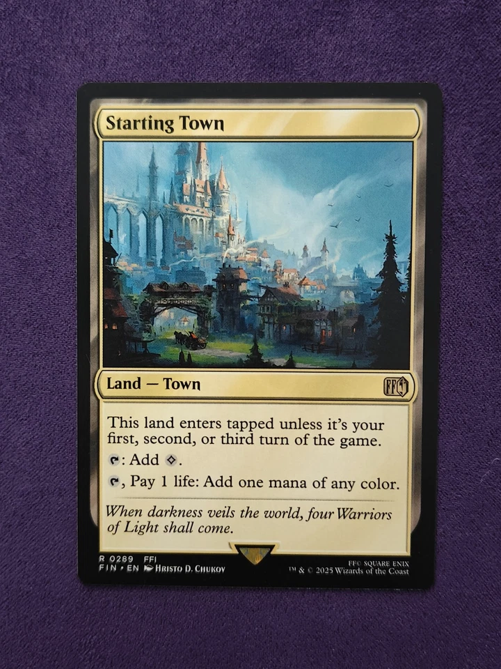 Starting Town MTG Final Fantasy Regular FIN - NM - Image 1 of 1